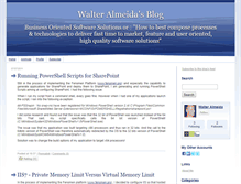 Tablet Screenshot of blog.walteralmeida.com